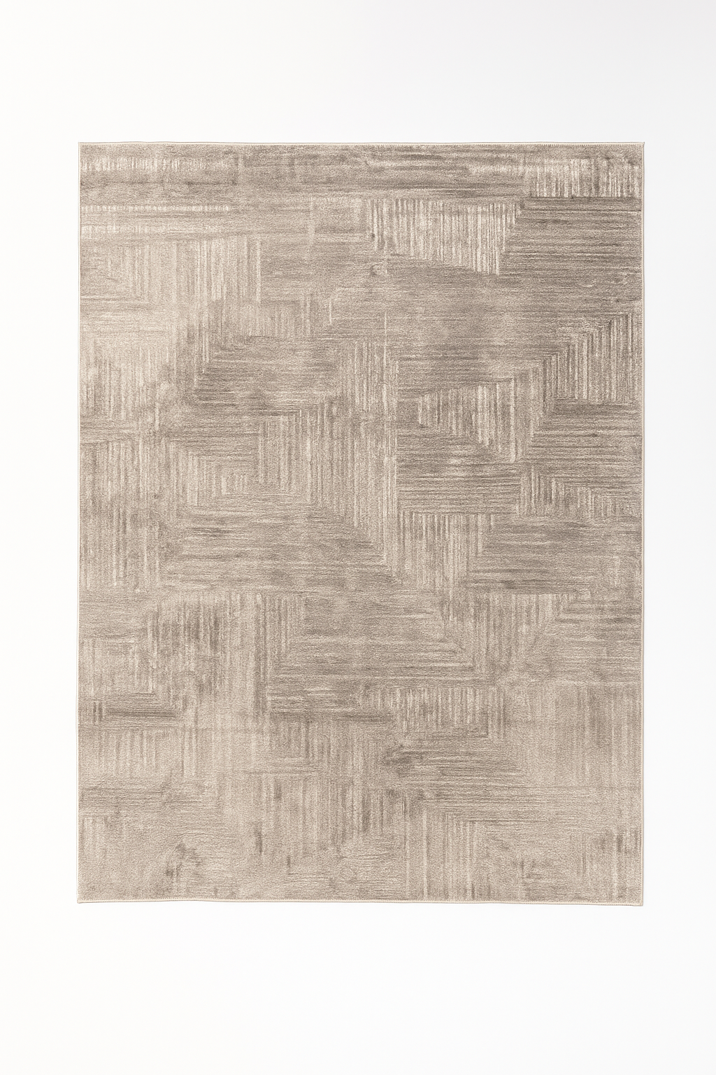 Alfombra Beige Moderna para Salón – Tapis Salon Beige Moderne | Estilo nórdico, suave, entretien facile