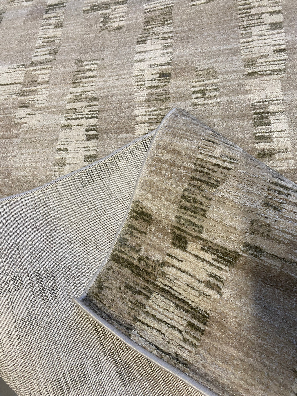 Alfombra Beige Moderna 230x160 Lavable 30º Antideslizante – Tapis Salon Beige Scandinave, Lavable 30°, Antidérapant, Doux rug