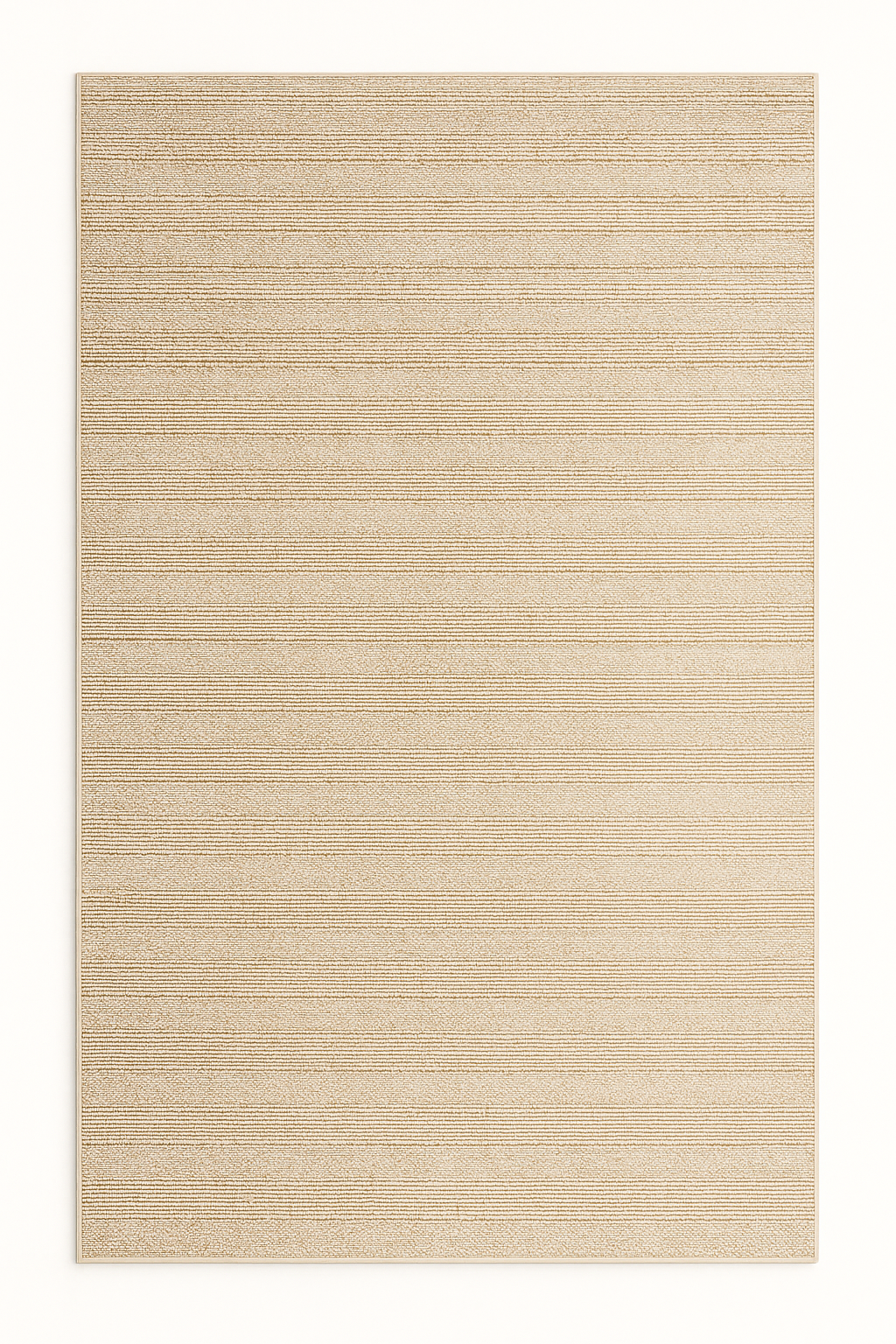 Alfombra Beige Textura Natural 160x230 (Pelo Bajo) — Tapis Beige Texture Naturelle 160x230 (Poil Court)