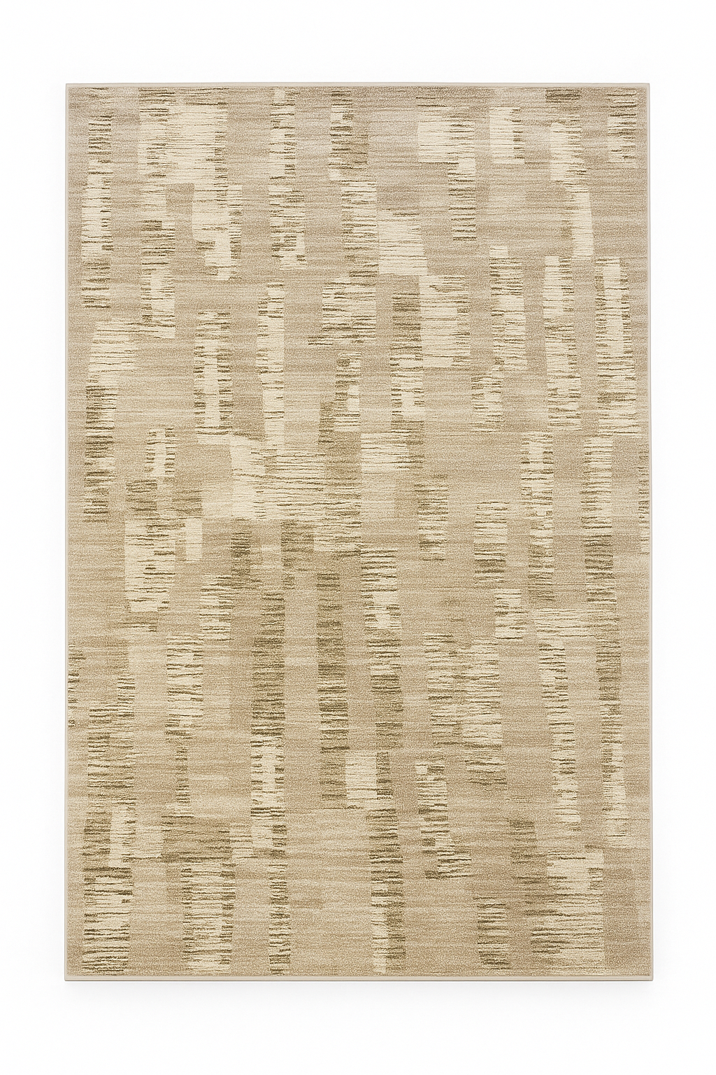 Alfombra Beige Moderna 230x160 Lavable 30º Antideslizante – Tapis Salon Beige Scandinave, Lavable 30°, Antidérapant, Doux rug