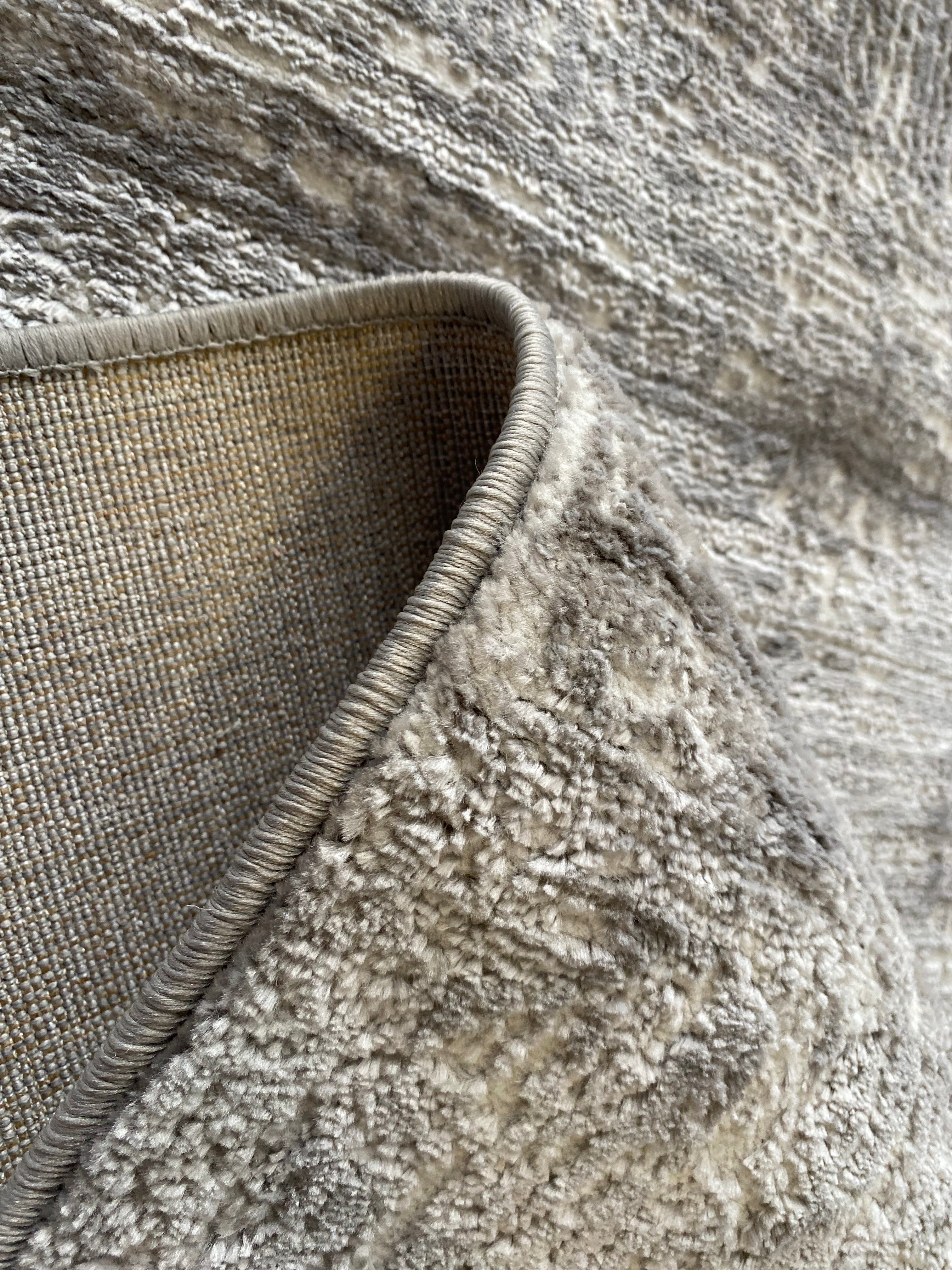 Alfombra Beige Moderna para Salón – Tapis Salon Beige Moderne | Estilo nórdico, suave, entretien facile